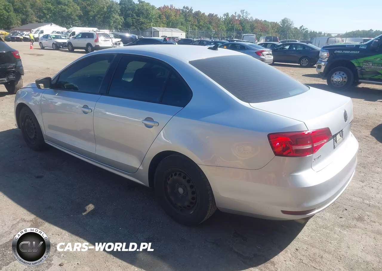 2015 Volkswagen Jetta 2.0L S VIN:3VW2K7AJ5FM291116 - 3