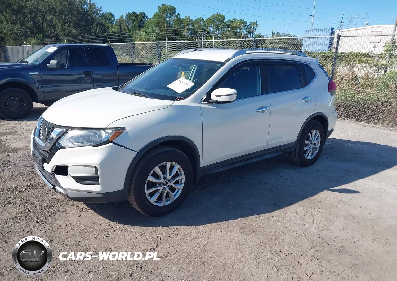 2017 Nissan Rogue Sv VIN:KNMAT2MV8HP593574 - 2