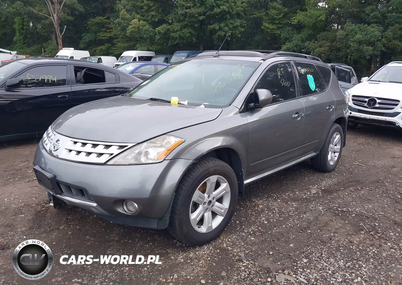 2006 Nissan Murano Sl VIN:JN8AZ08W56W543793 - 2