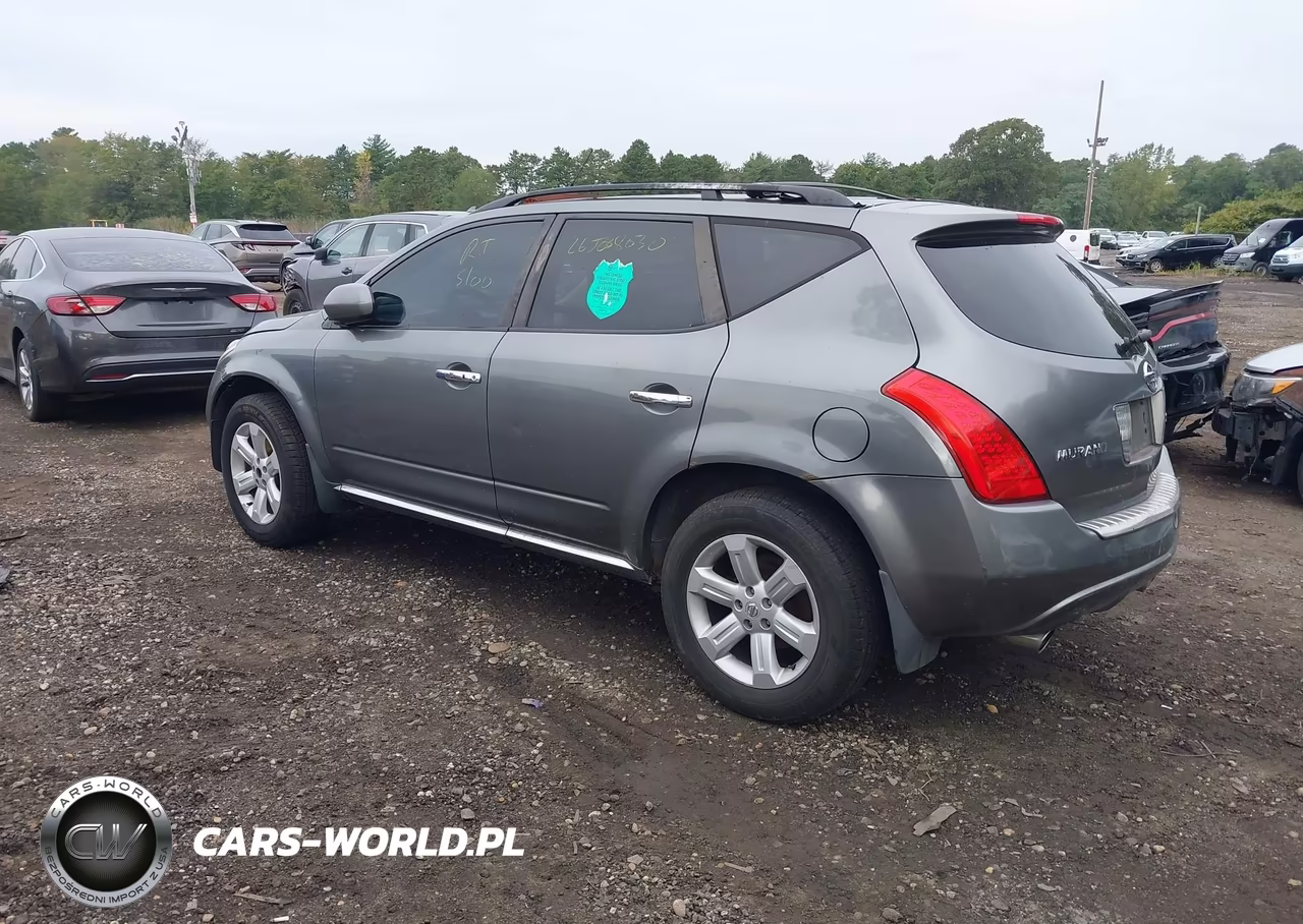 2006 Nissan Murano Sl VIN:JN8AZ08W56W543793 - 3