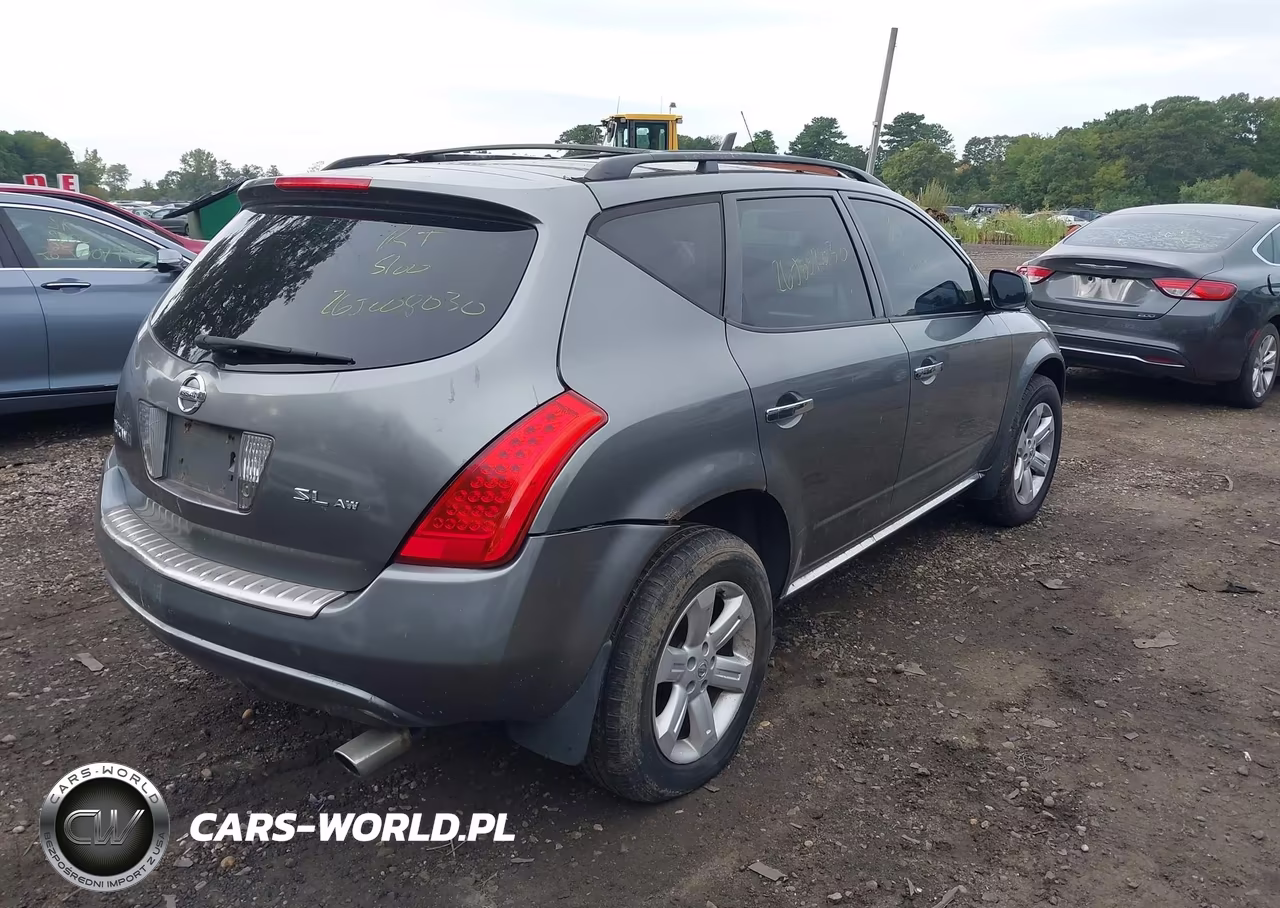 2006 Nissan Murano Sl VIN:JN8AZ08W56W543793 - 4