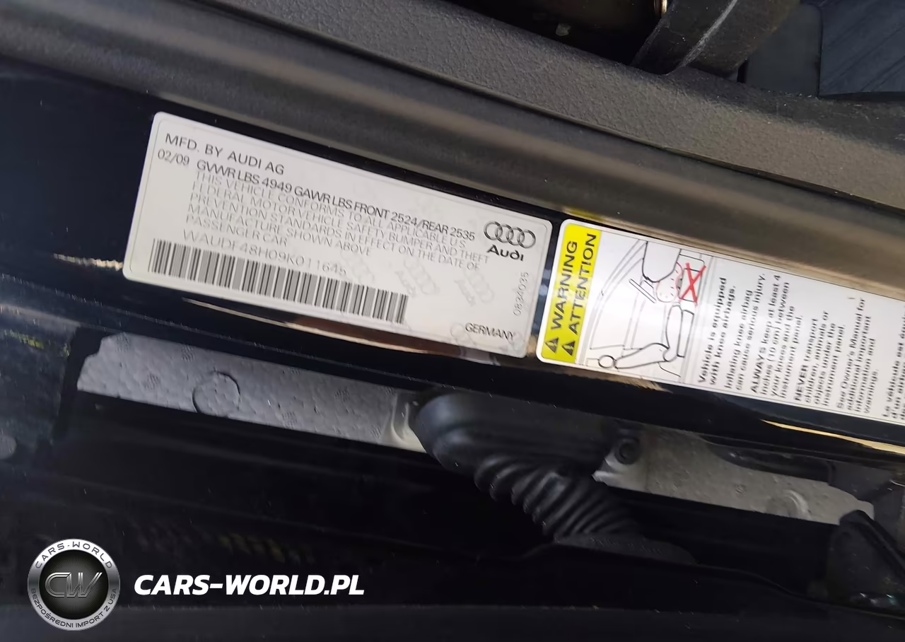 2009 Audi A4 2.0T Special Edition VIN:WAUDF48H09K011645 - 9