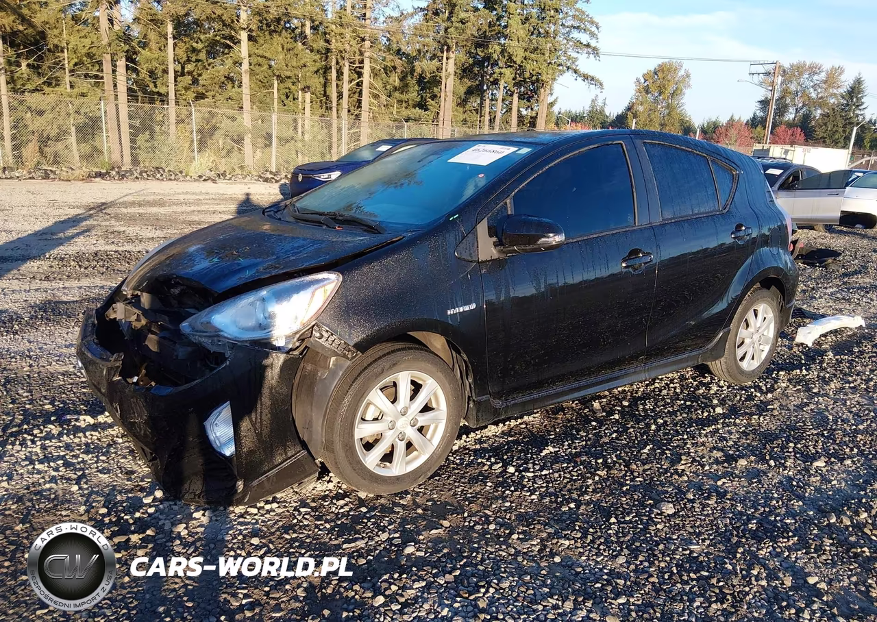 2017 Toyota Prius C Two VIN:JTDKDTB36H1596078 - 2