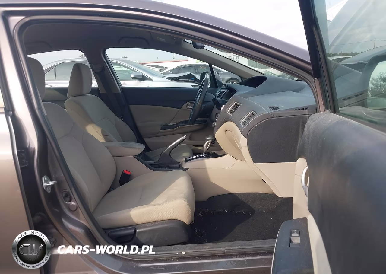 2013 Honda Civic Lx VIN:19XFB2F58DE255396 - 5