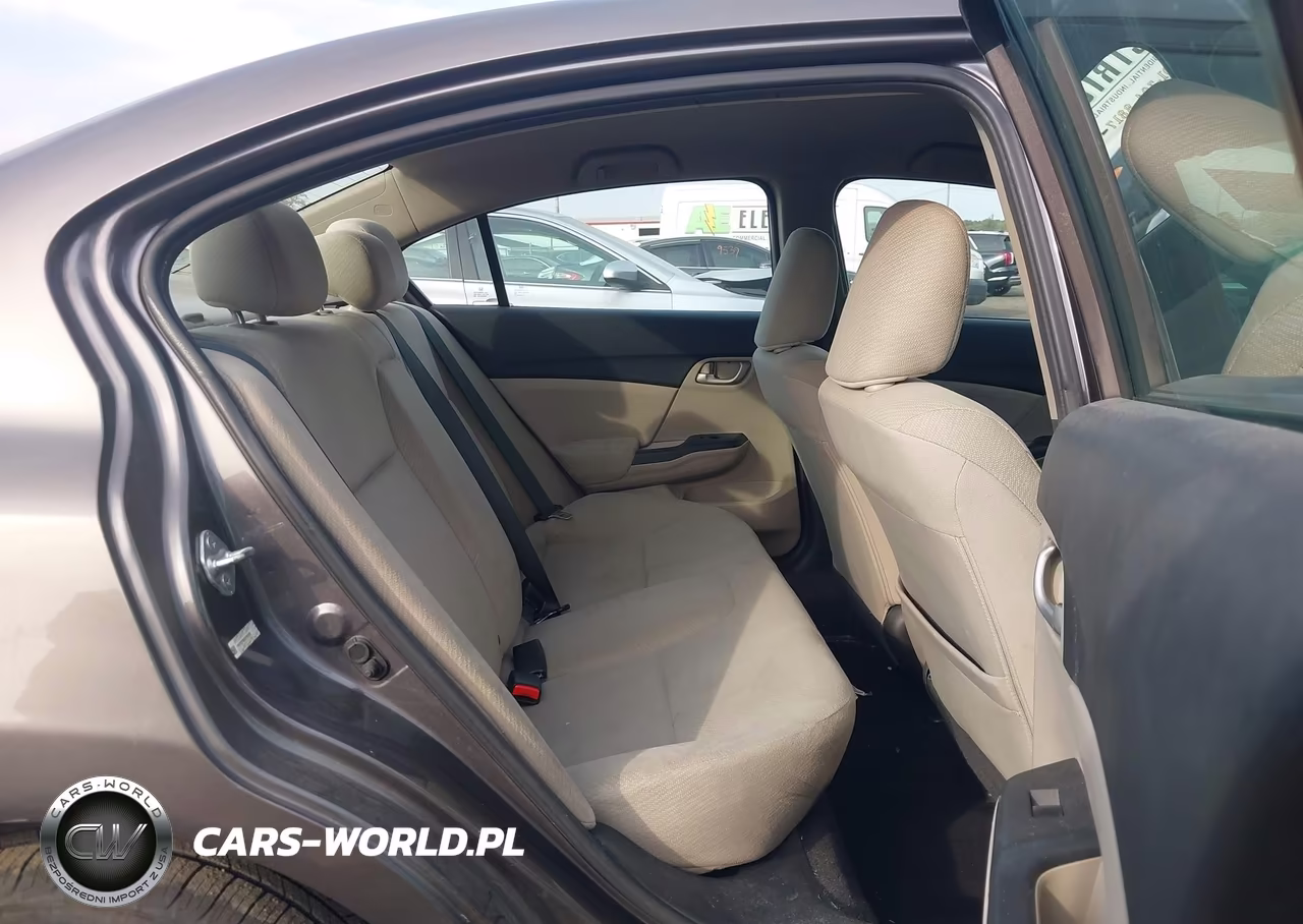2013 Honda Civic Lx VIN:19XFB2F58DE255396 - 8