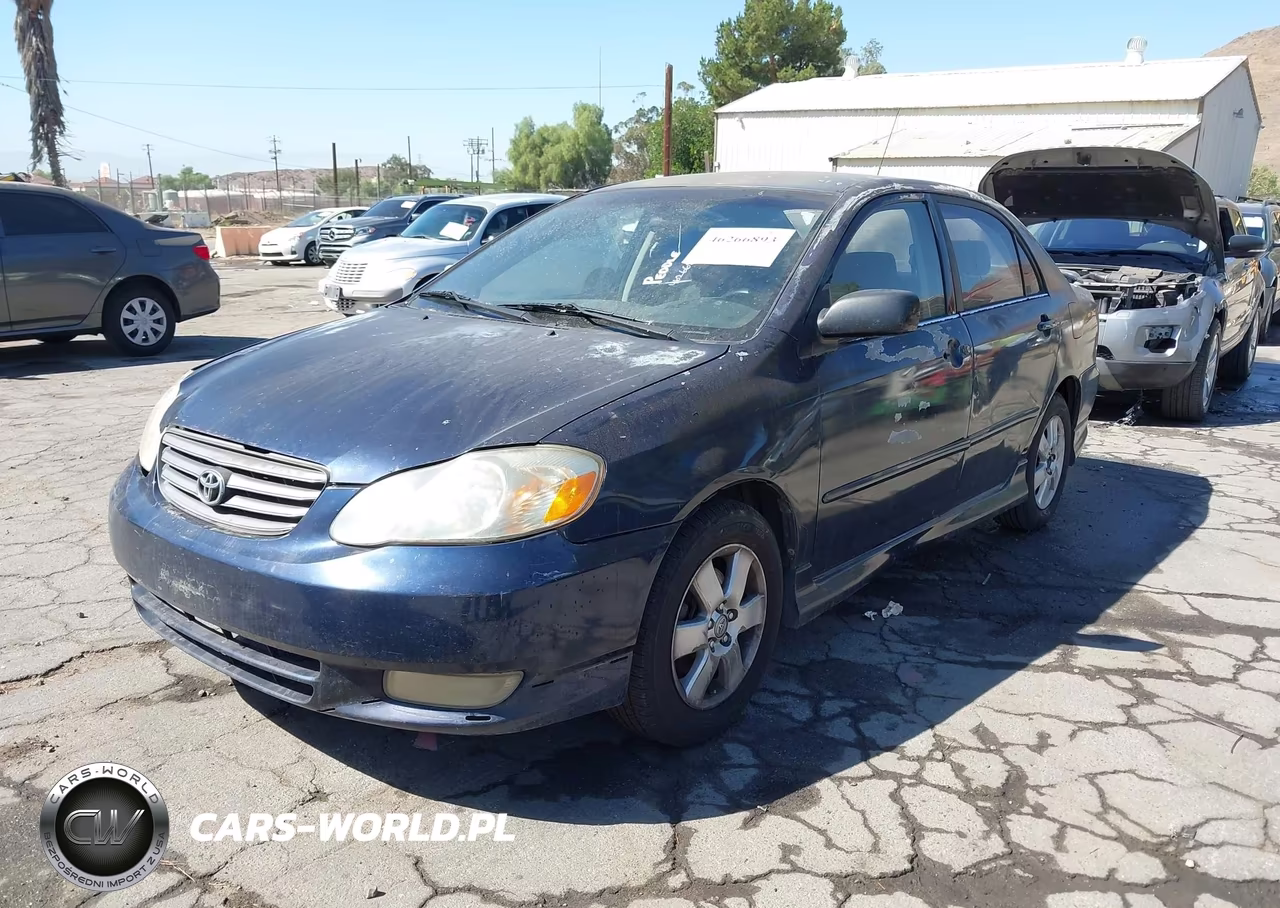 2003 Toyota Corolla S VIN:1NXBR32E03Z184566 - 2
