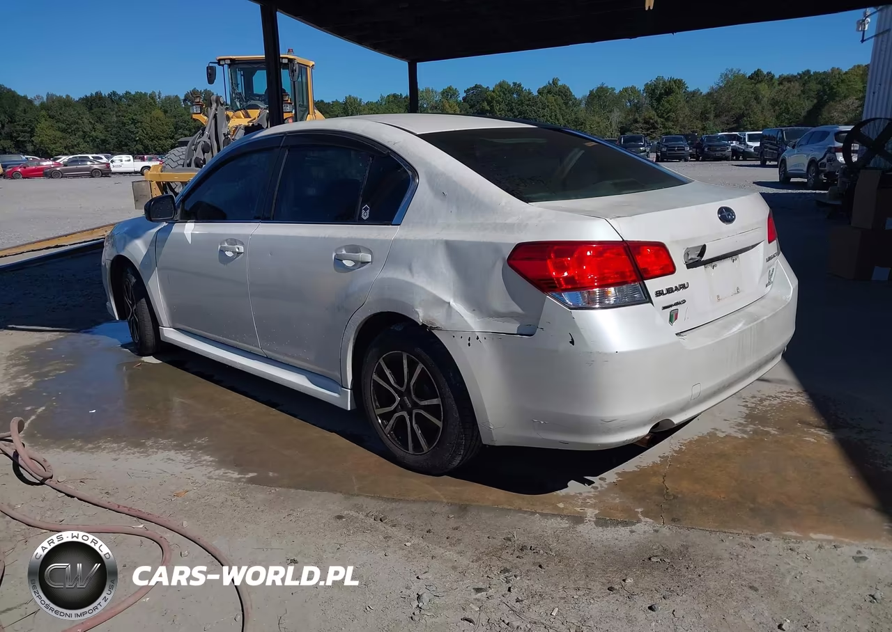 2011 Subaru Legacy 2.5I VIN:4S3BMCA68B3250184 - 3