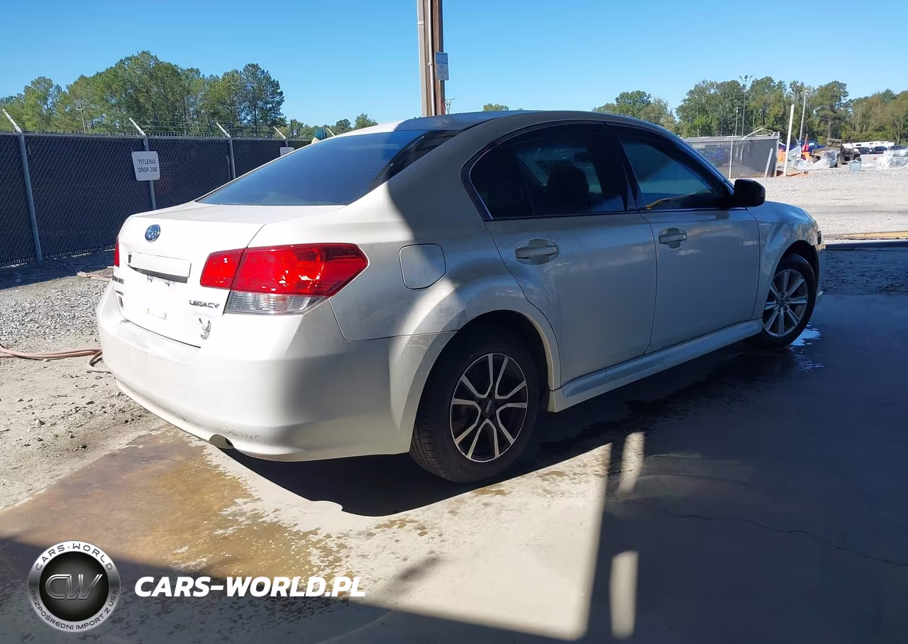 2011 Subaru Legacy 2.5I VIN:4S3BMCA68B3250184 - 4