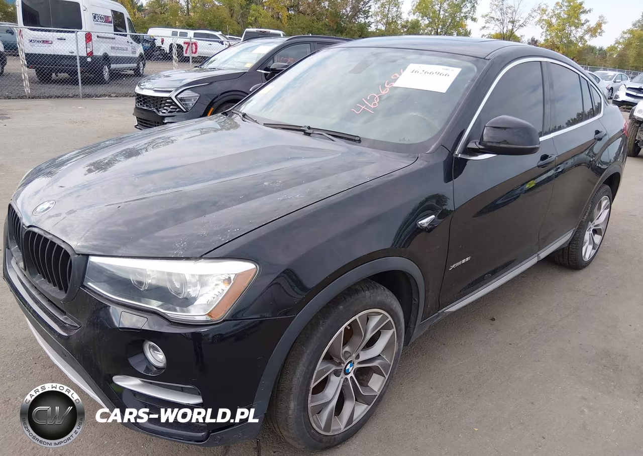 2016 BMW X4 xDrive28I VIN:5UXXW3C57G0R22599 - 2