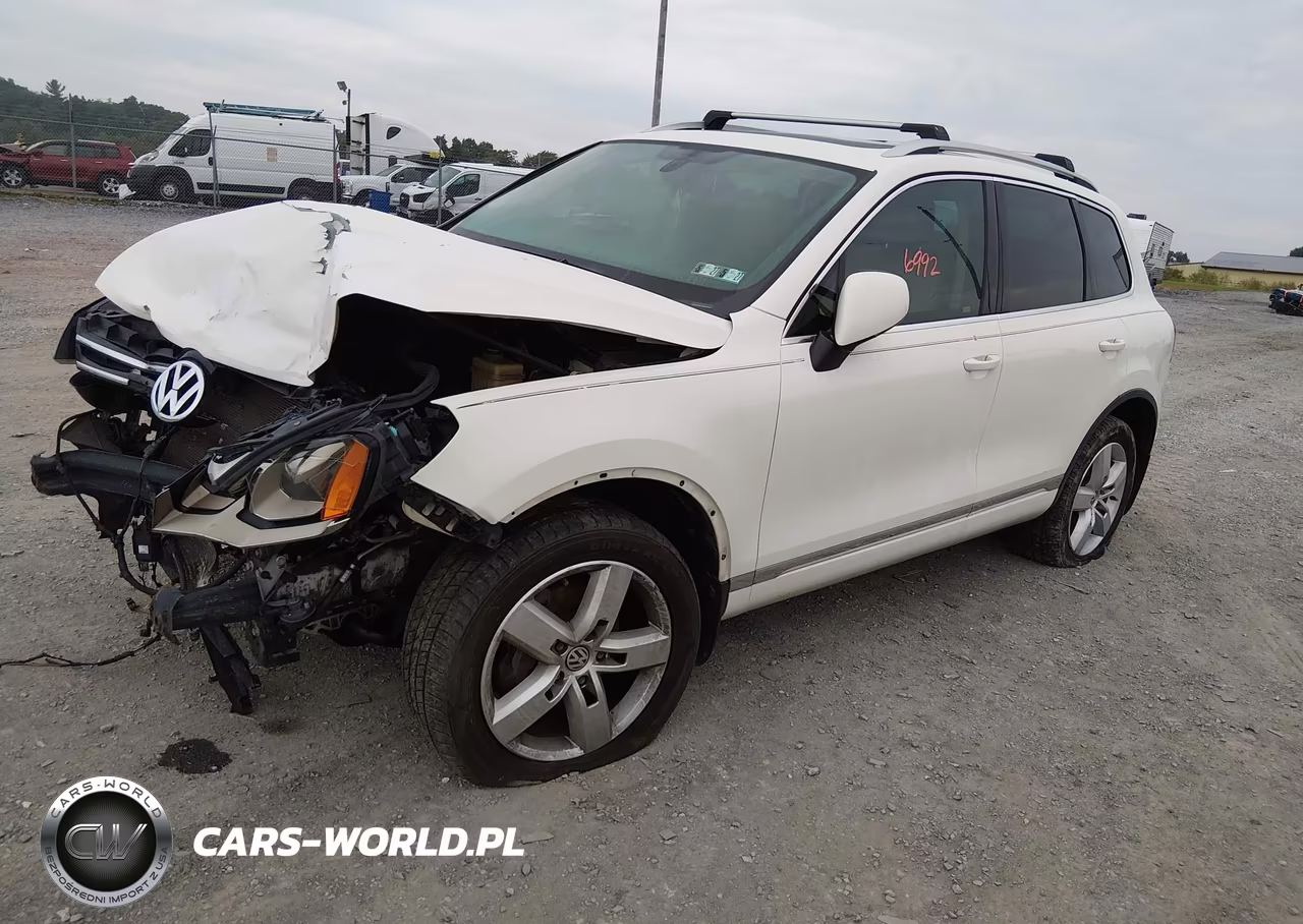 2012 Volkswagen Touareg Vr6 Lux VIN:WVGFF9BP1CD003084 - 2