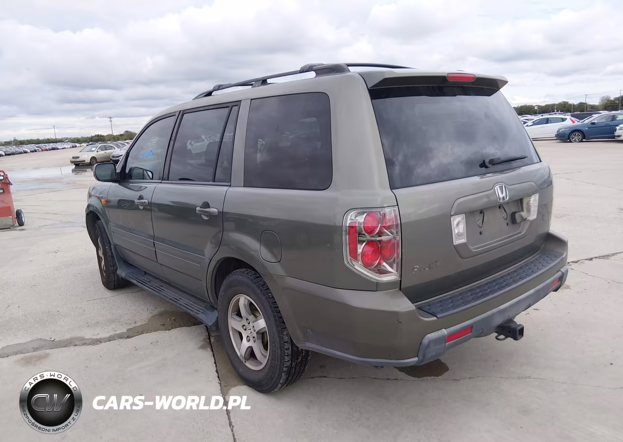 2007 Honda Pilot Ex-L VIN:5FNYF28797B041320 - 3
