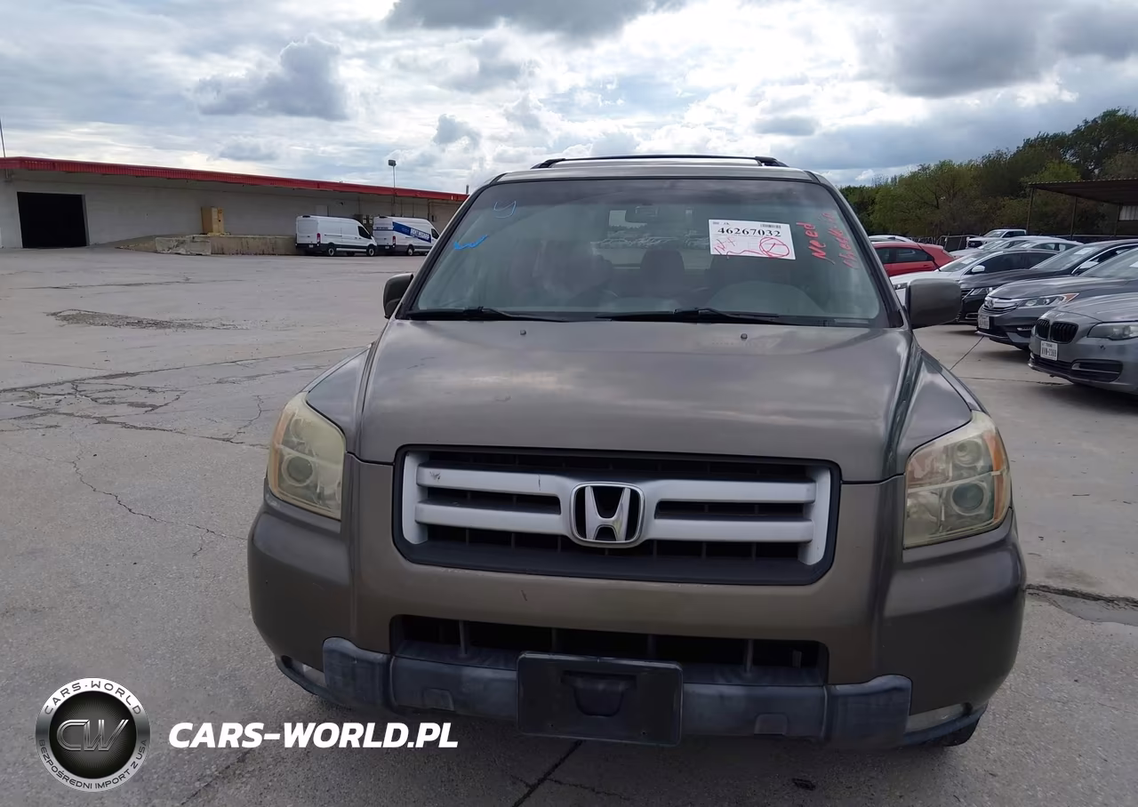 2007 Honda Pilot Ex-L VIN:5FNYF28797B041320 - 6