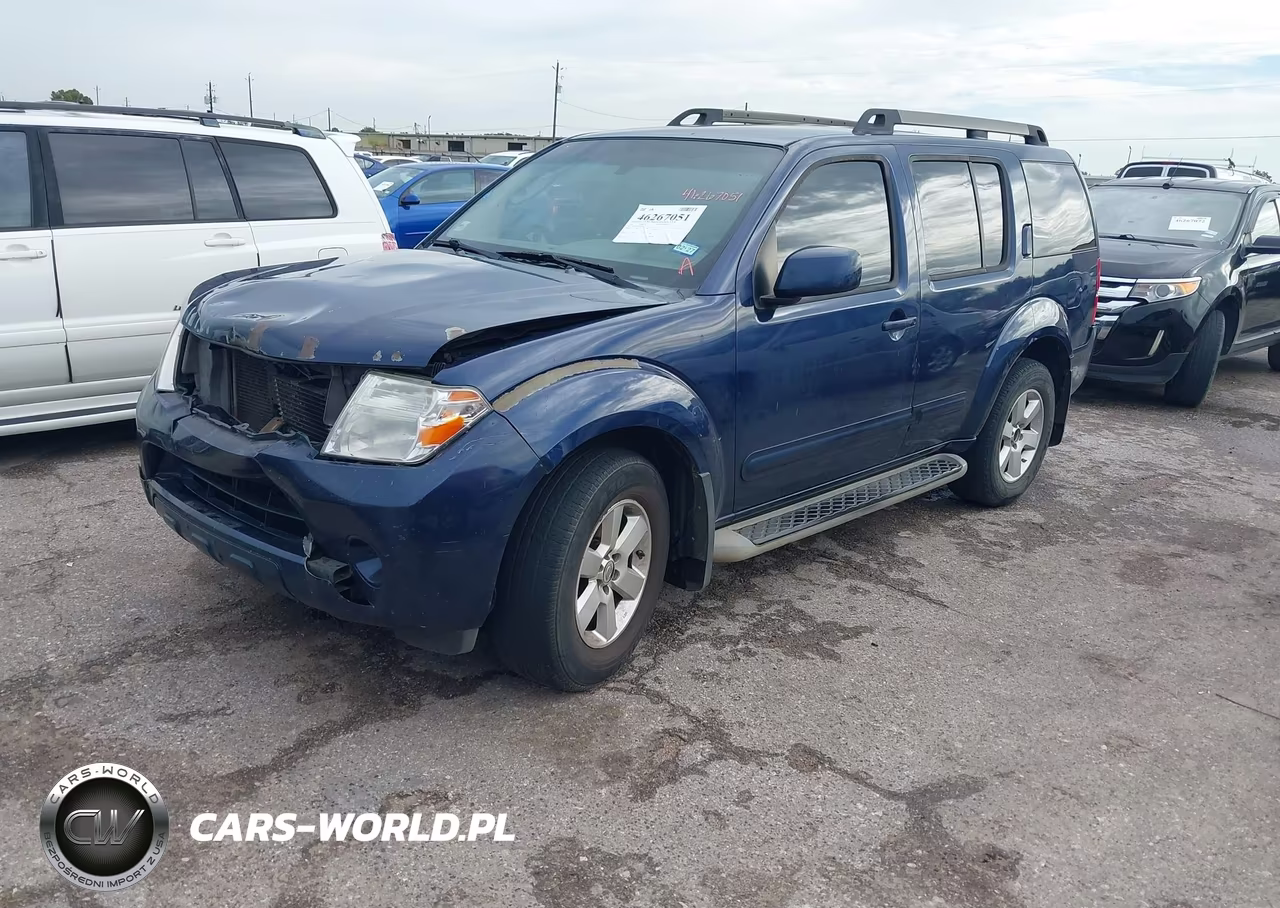 2010 Nissan Pathfinder Se VIN:5N1AR1NN2AC621045 - 2