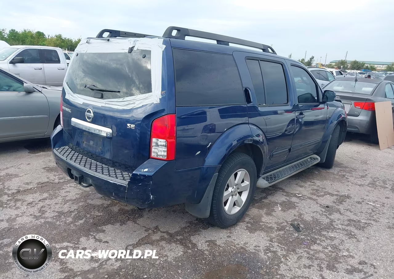 2010 Nissan Pathfinder Se VIN:5N1AR1NN2AC621045 - 4