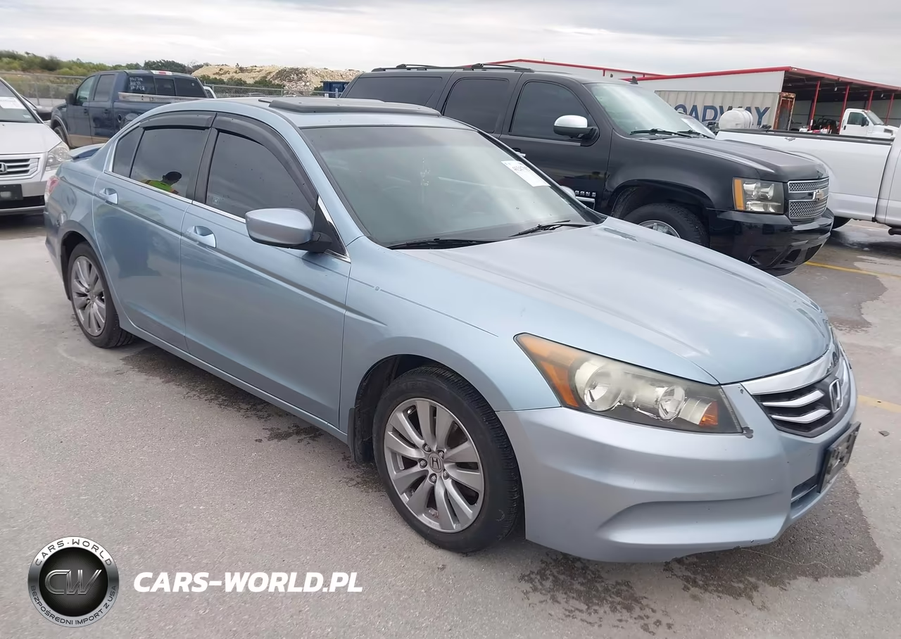 2011 Honda Accord 2.4 Ex-L VIN:1HGCP2F87BA142202 - 1