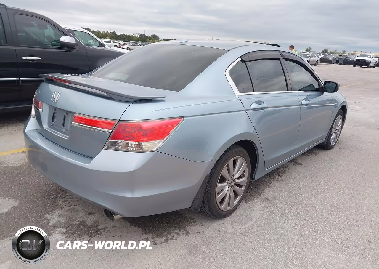 2011 Honda Accord 2.4 Ex-L VIN:1HGCP2F87BA142202 - 4
