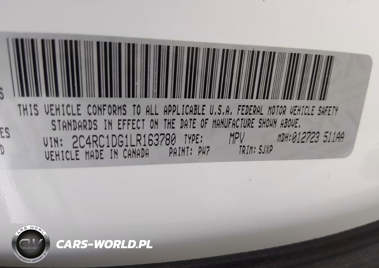 2020 Chrysler Voyager Lxi VIN:2C4RC1DG1LR163780 - 9