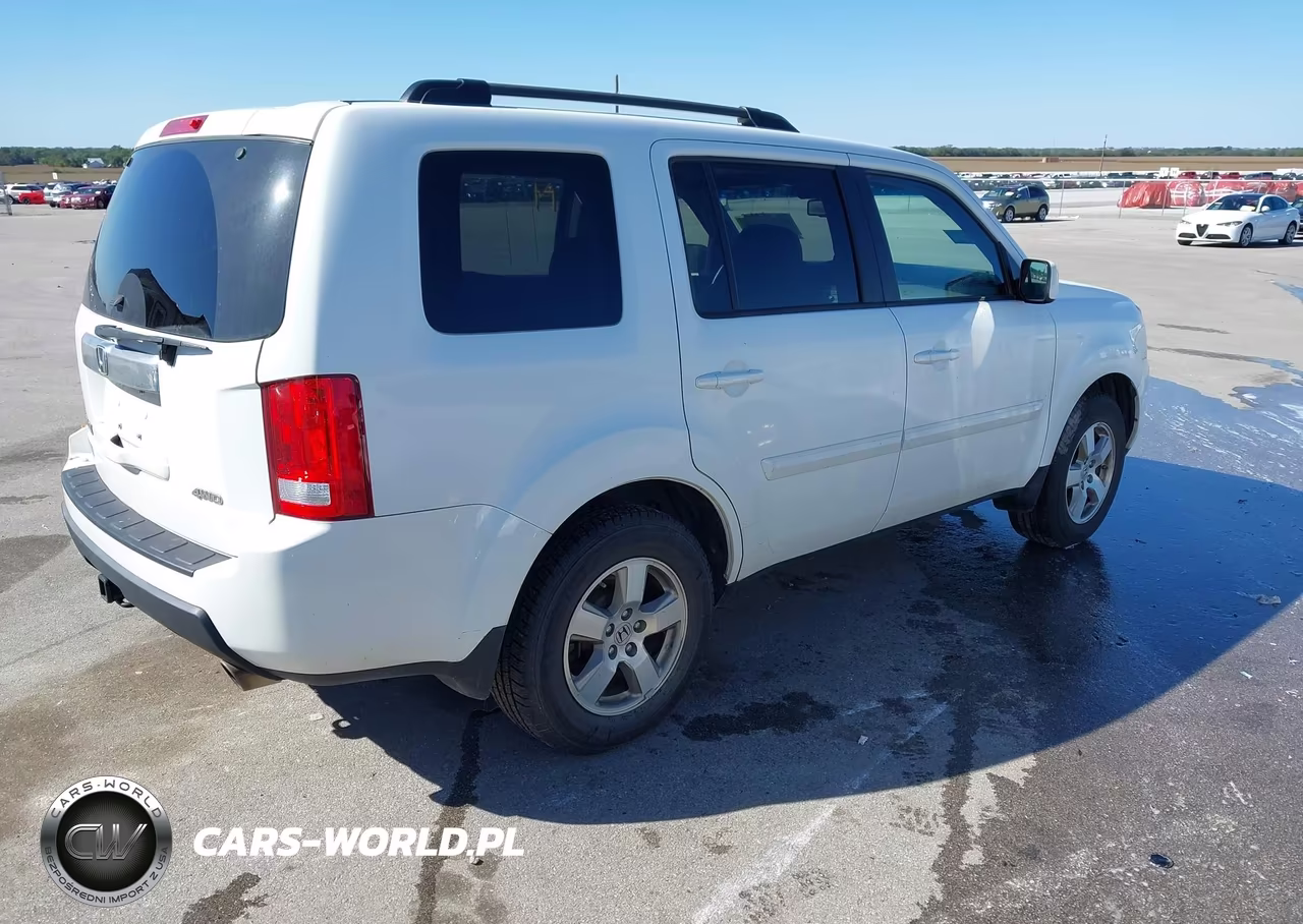 2011 Honda Pilot Ex-L VIN:5FNYF4H67BB067412 - 4
