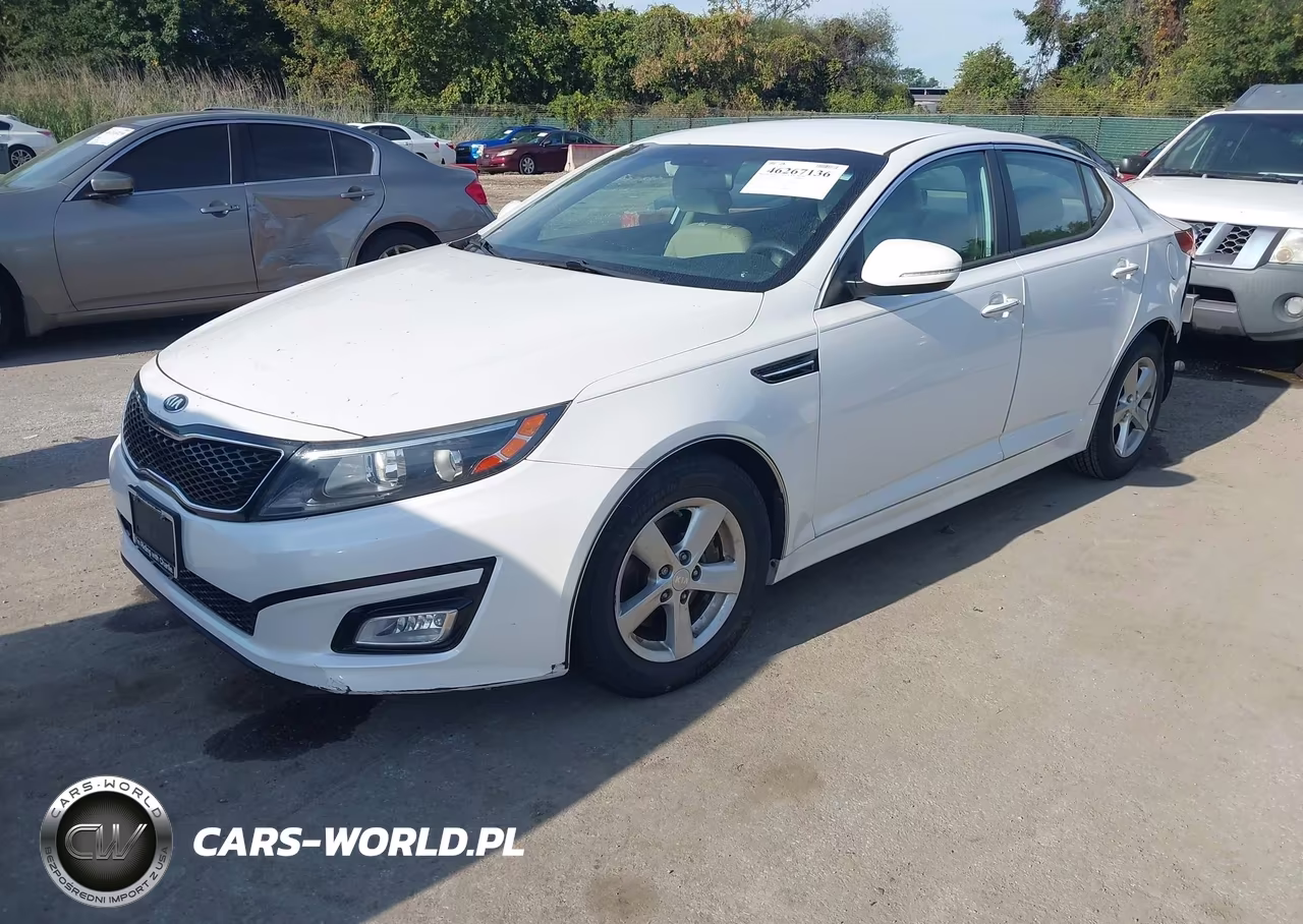 2015 Kia Optima Lx VIN:KNAGM4A72F5611873 - 2