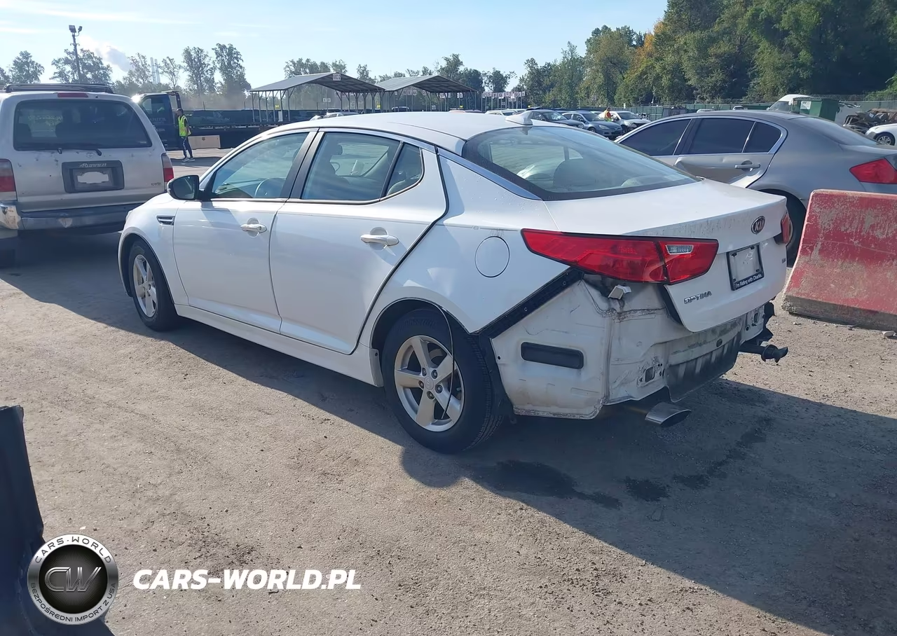 2015 Kia Optima Lx VIN:KNAGM4A72F5611873 - 3