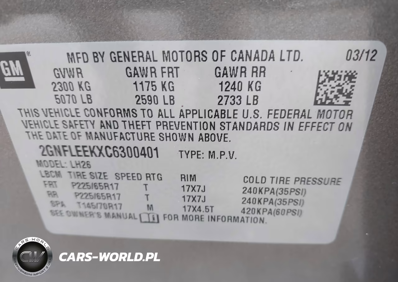 2012 Chevrolet Equinox 1Lt VIN:2GNFLEEKXC6300401 - 9