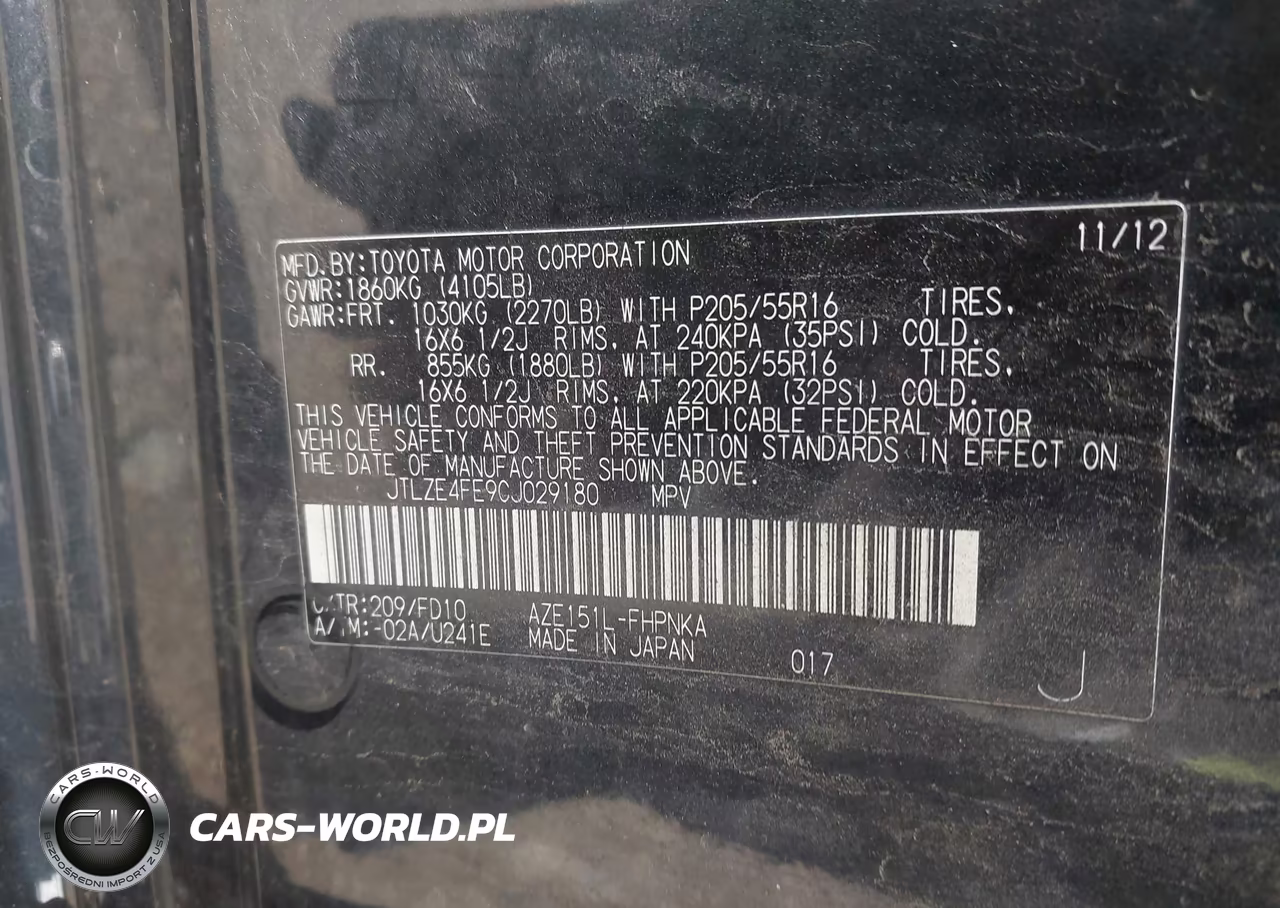 2012 Scion Xb VIN:JTLZE4FE9CJ029180 - 9
