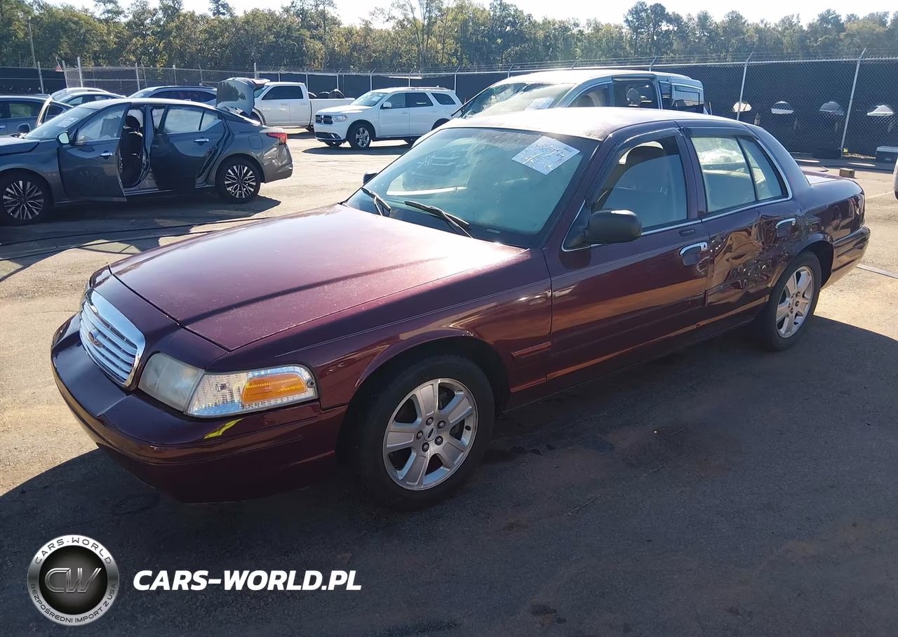 2008 Ford Crown Victoria Lx VIN:2FAFP74V68X121476 - 2