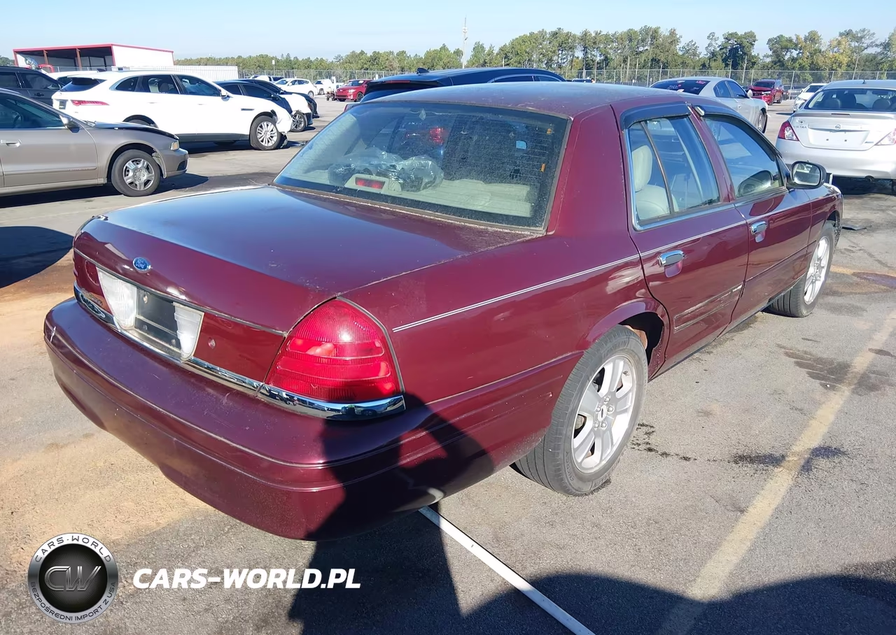 2008 Ford Crown Victoria Lx VIN:2FAFP74V68X121476 - 4