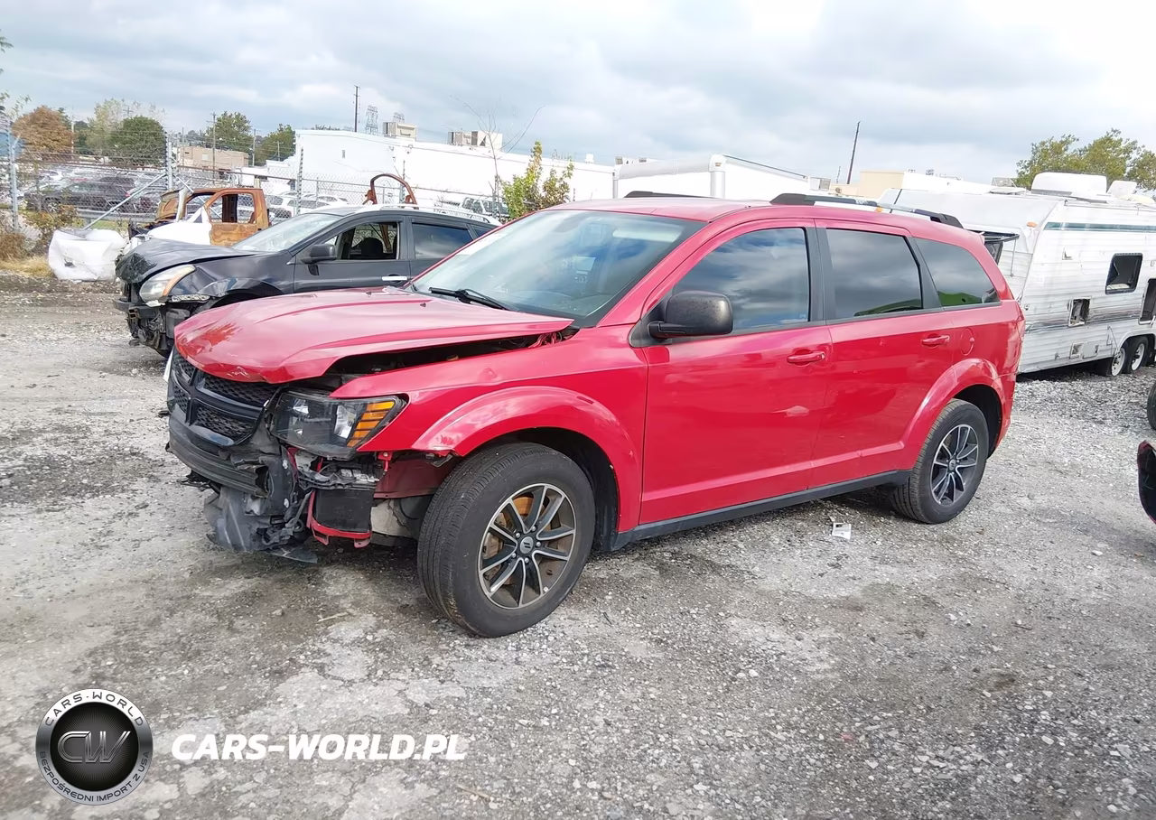 2018 Dodge Journey Se VIN:3C4PDCAB6JT363654 - 2