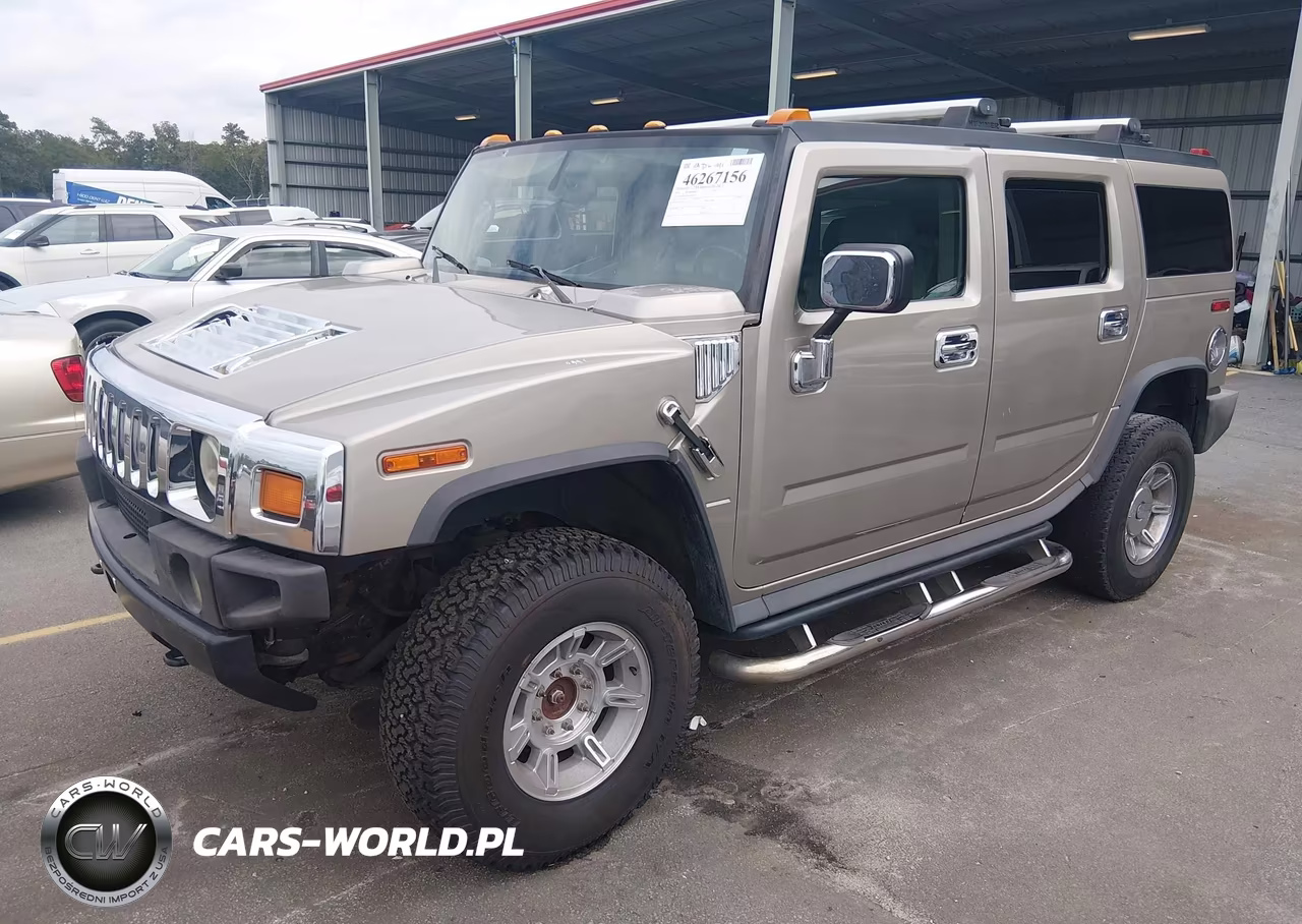2003 Hummer H2 VIN:5GRGN23U13H144154 - 2