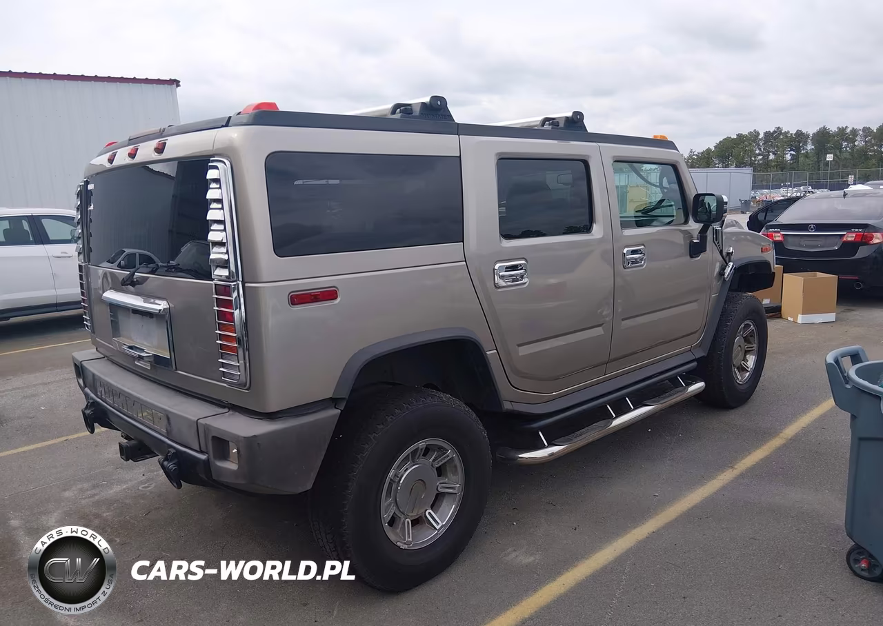 2003 Hummer H2 VIN:5GRGN23U13H144154 - 4