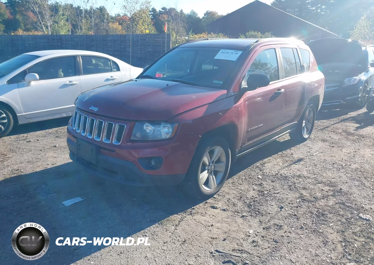 2014 Jeep Compass Sport VIN:1C4NJDBB3ED672255 - 2