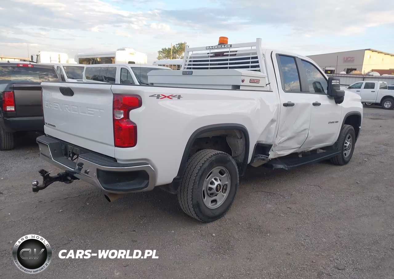 2023 Chevrolet Silverado 2500Hd 4Wd Standard Bed Wt VIN:1GC5YLE76PF245494 - 4