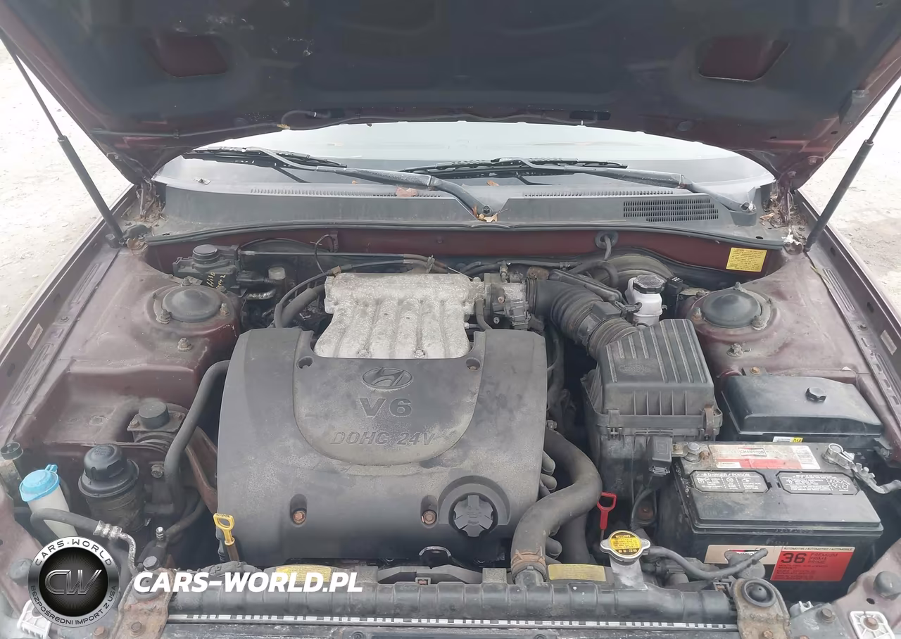 2003 Hyundai Sonata Base W-2.7L V6 VIN:KMHWF25H73A855193 - 10