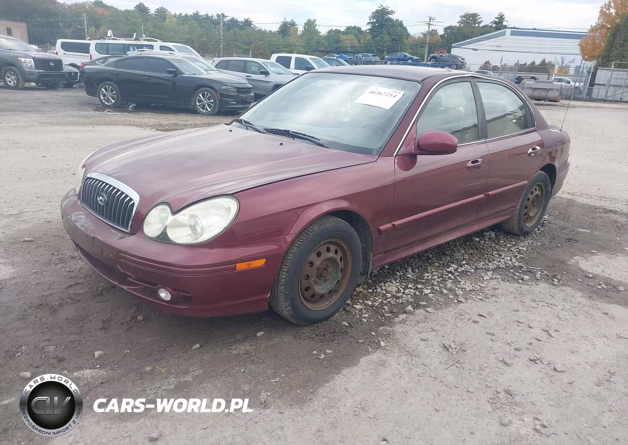 2003 Hyundai Sonata Base W-2.7L V6 VIN:KMHWF25H73A855193 - 2