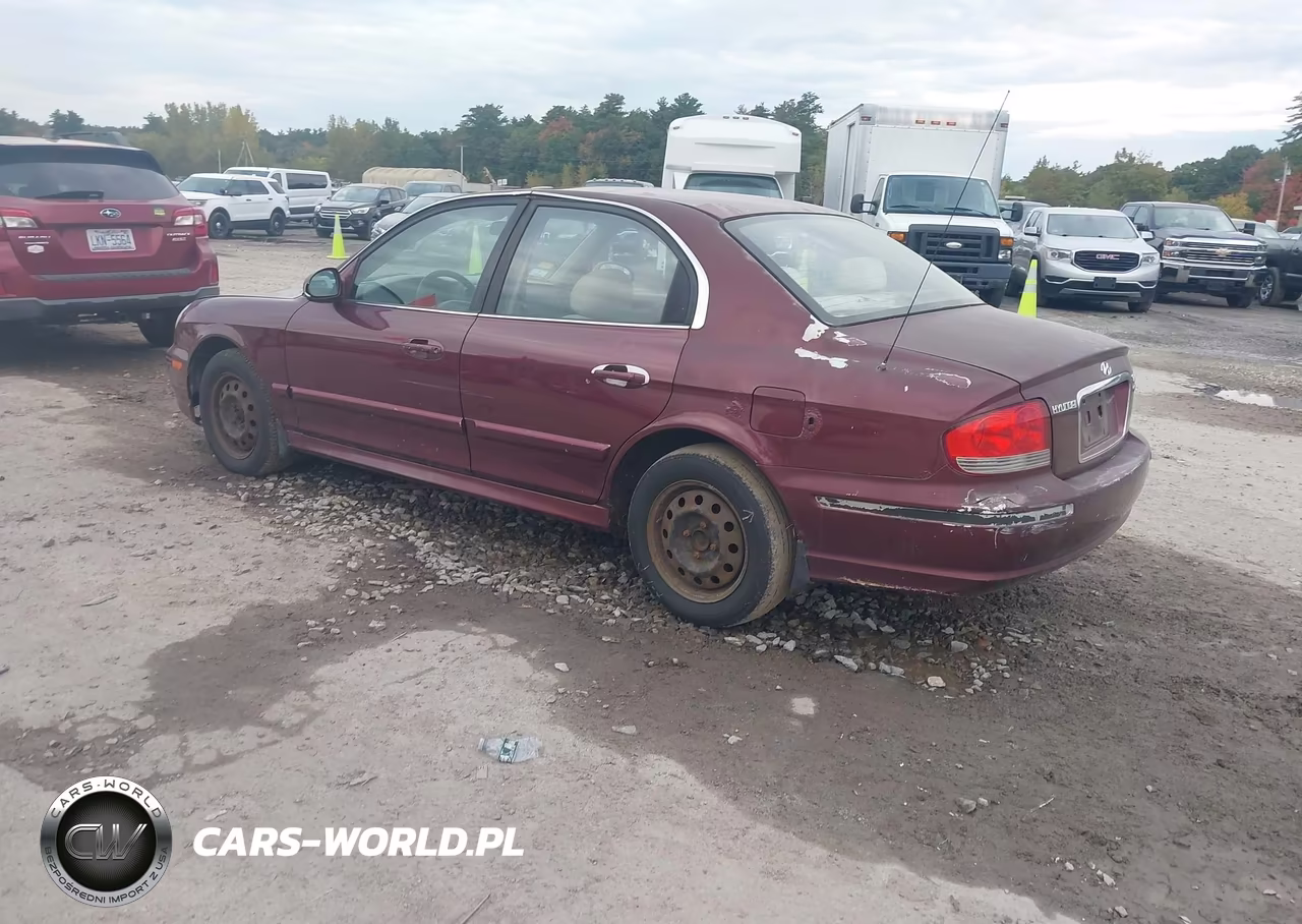 2003 Hyundai Sonata Base W-2.7L V6 VIN:KMHWF25H73A855193 - 3