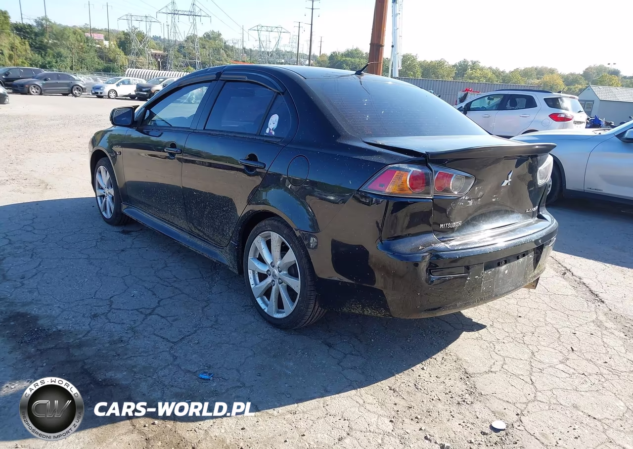 2013 Mitsubishi Lancer Es VIN:JA32U2FU3DU018041 - 3