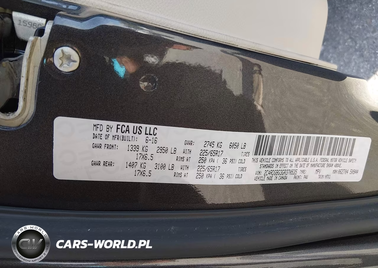 2016 Dodge Grand Caravan Se Plus VIN:2C4RDGBG3GR370535 - 9