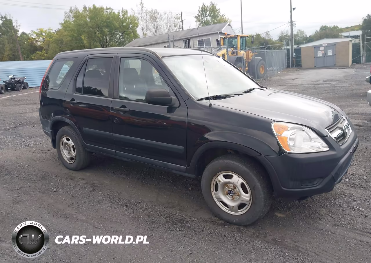 2004 Honda Cr-V Lx VIN:JHLRD684X4C003758 - 1