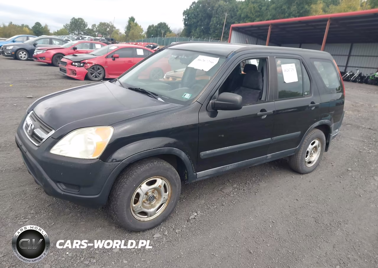 2004 Honda Cr-V Lx VIN:JHLRD684X4C003758 - 2