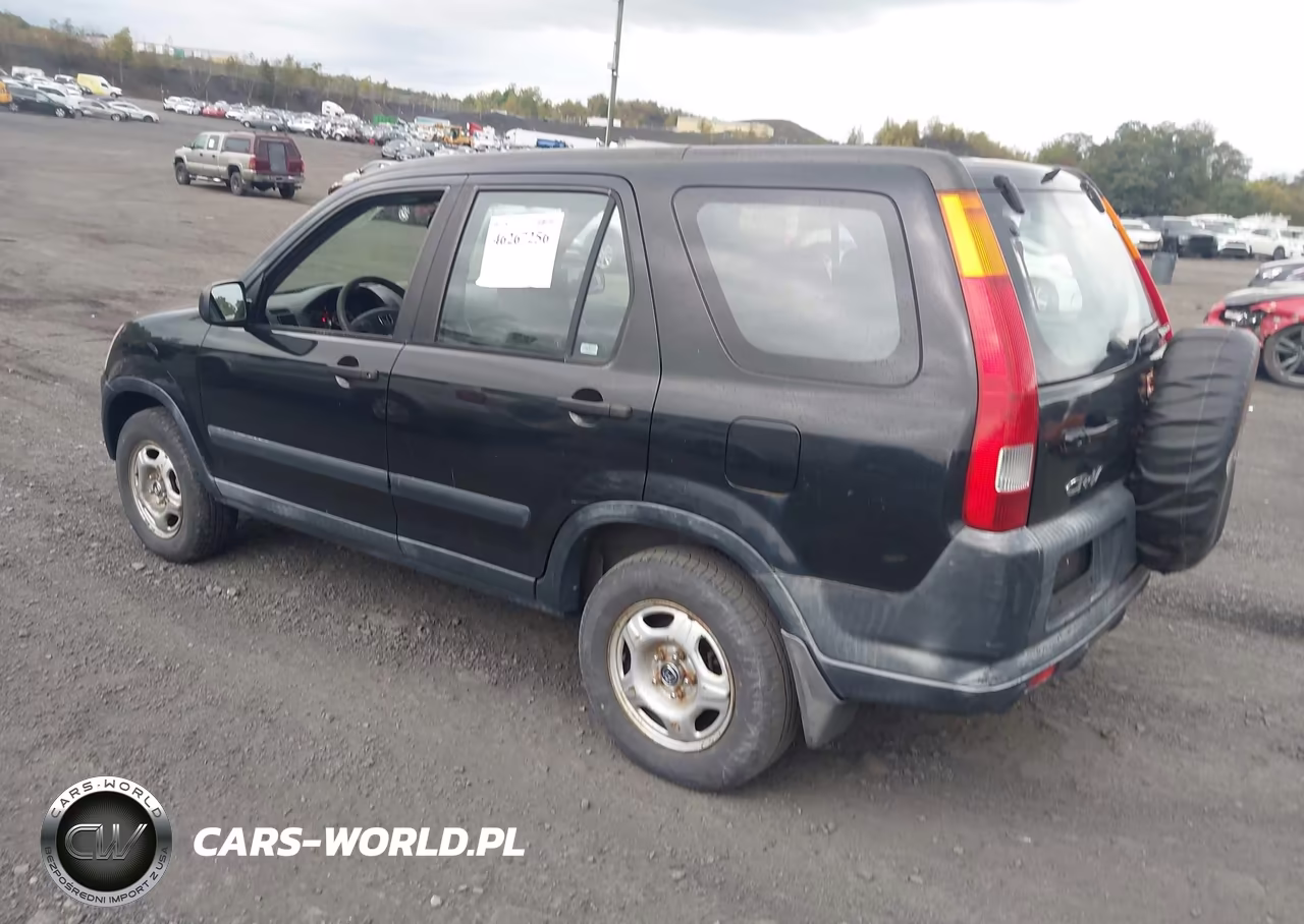 2004 Honda Cr-V Lx VIN:JHLRD684X4C003758 - 3