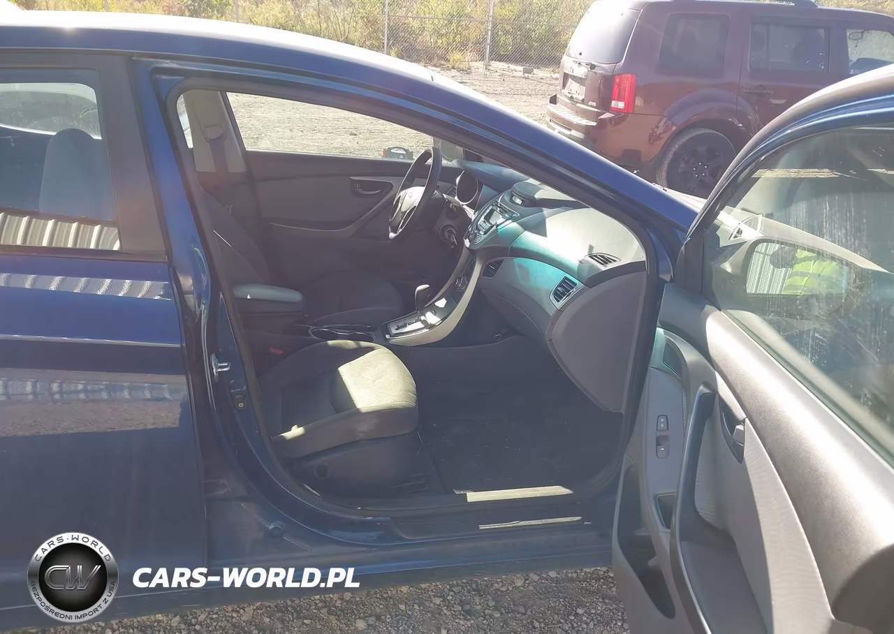 2013 Hyundai Elantra Gls VIN:KMHDH4AE9DU656896 - 5