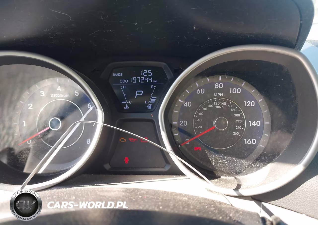 2013 Hyundai Elantra Gls VIN:KMHDH4AE9DU656896 - 7