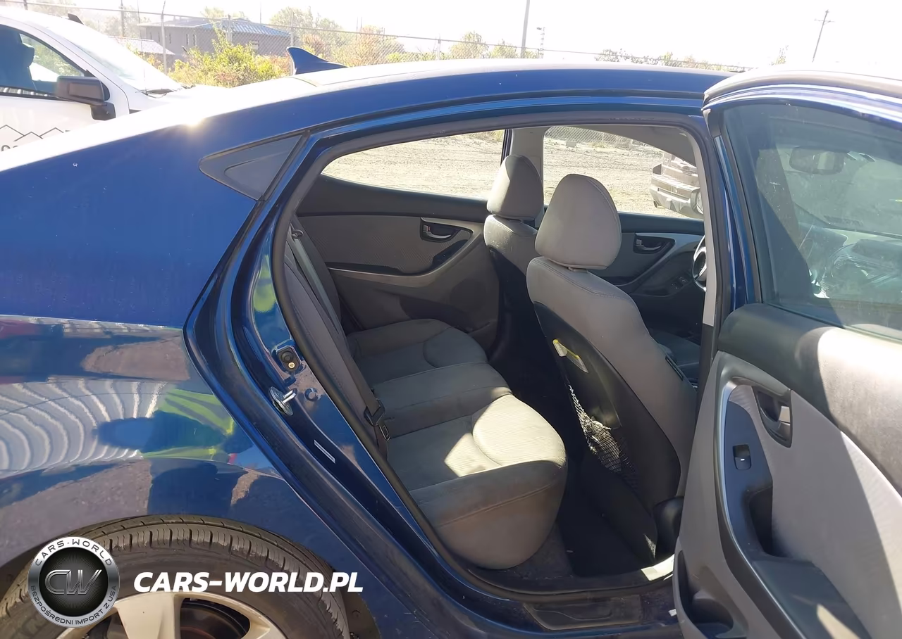 2013 Hyundai Elantra Gls VIN:KMHDH4AE9DU656896 - 8