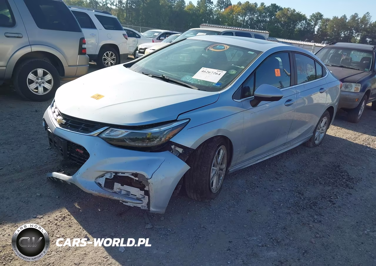 2017 Chevrolet Cruze Lt Auto VIN:1G1BE5SM3H7177807 - 2