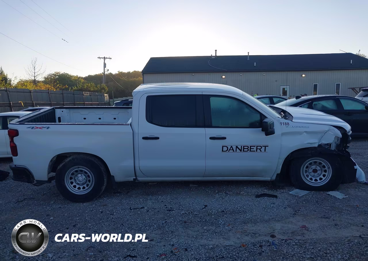 2023 Chevrolet Silverado 1500 4Wd Short Bed Wt VIN:1GCUDAED5PZ295156 - 14