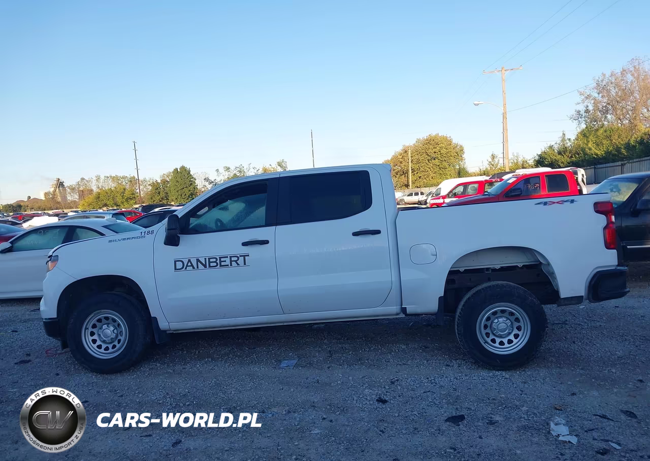 2023 Chevrolet Silverado 1500 4Wd Short Bed Wt VIN:1GCUDAED5PZ295156 - 15