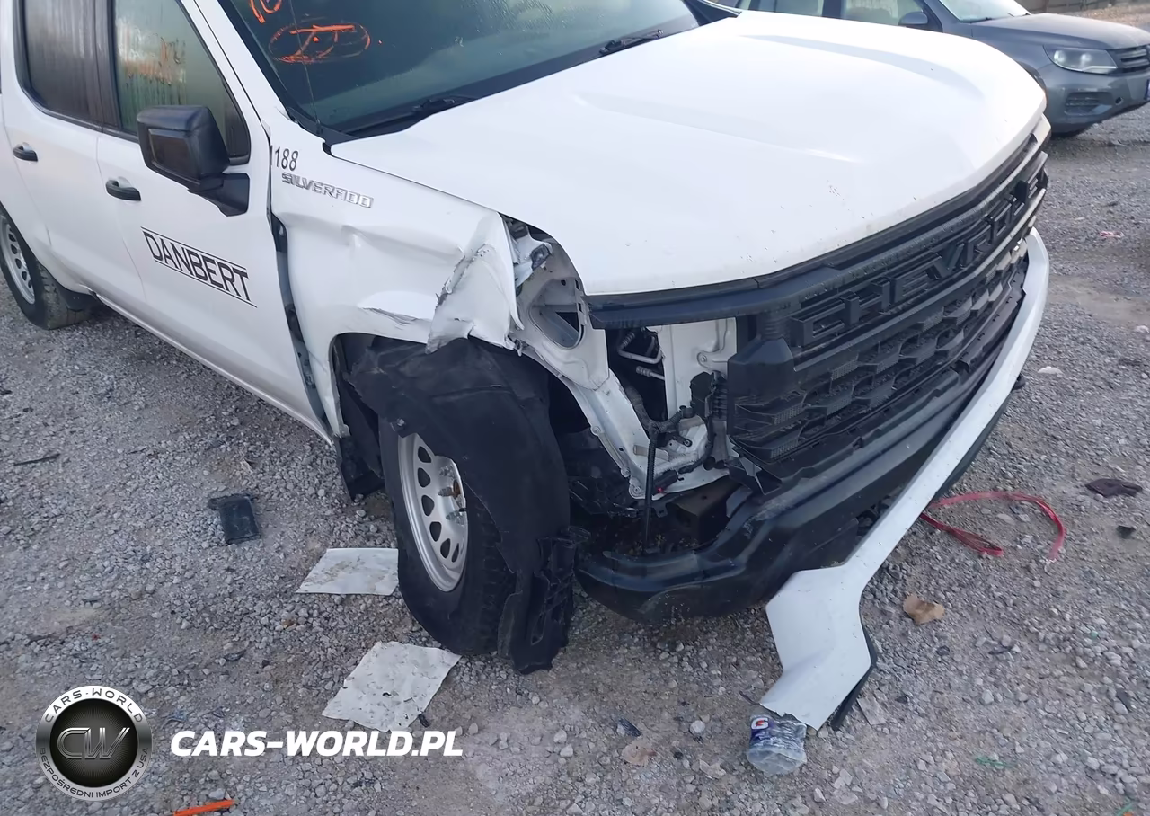 2023 Chevrolet Silverado 1500 4Wd Short Bed Wt VIN:1GCUDAED5PZ295156 - 6