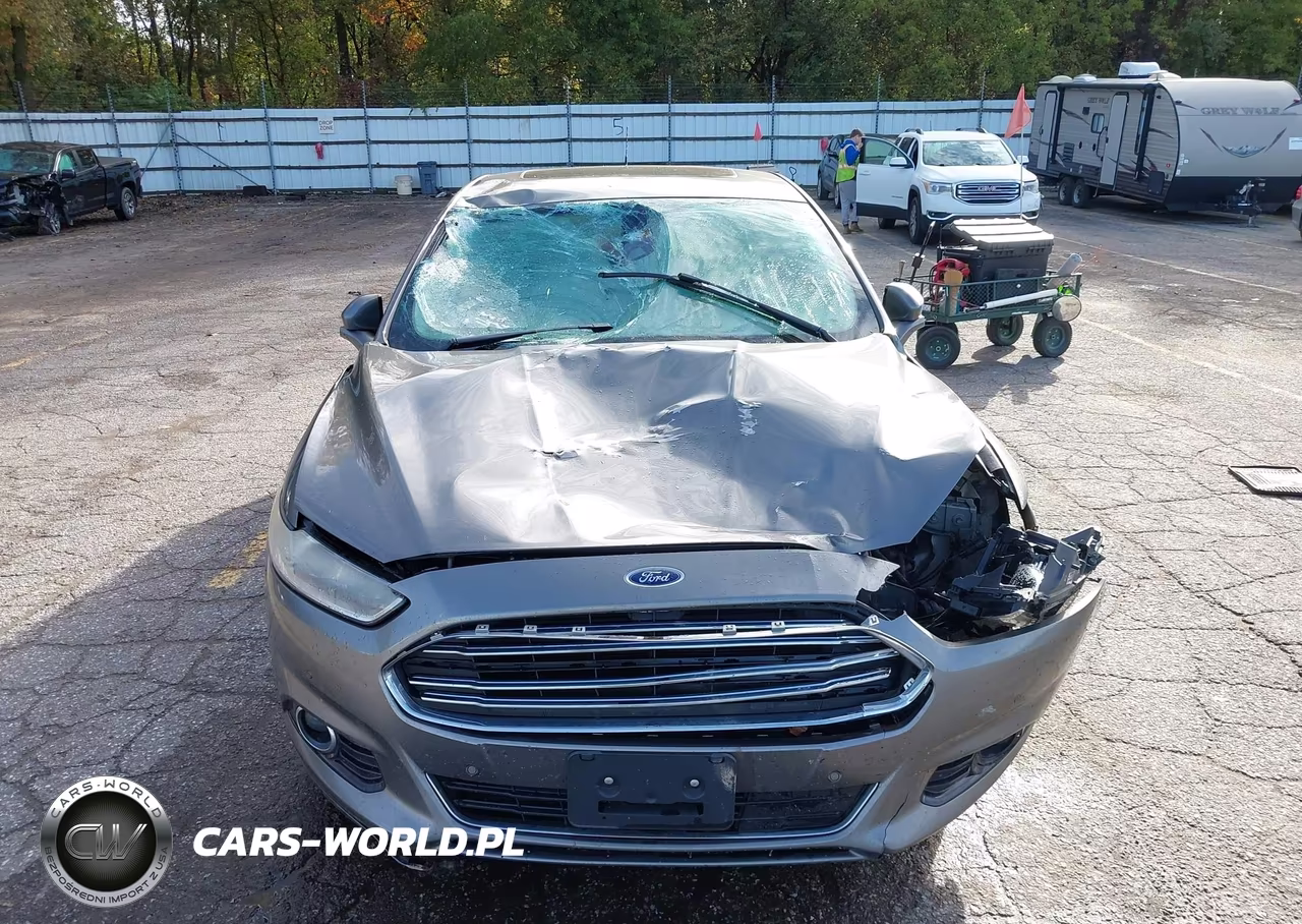 2013 Ford Fusion Titanium VIN:3FA6P0D94DR122029 - 12