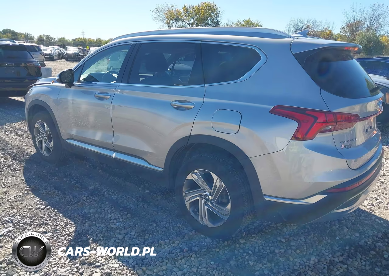 2021 Hyundai Santa Fe Sel VIN:5NMS3DAJXMH321032 - 3